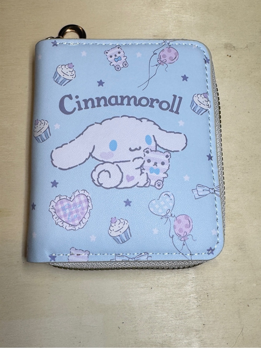 Sanrio Cinnamoroll Light Blue Zip Wallet NWT